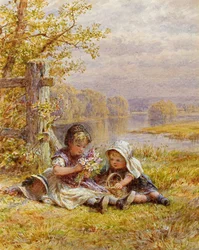 Ein Sträußchen für Mutter, 1867